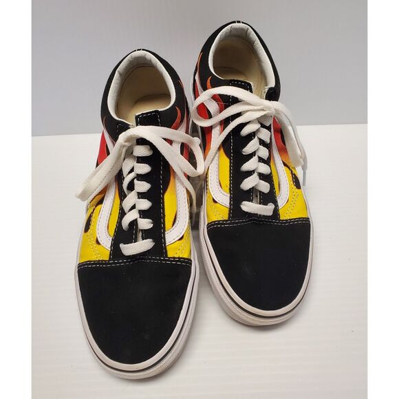 Vans Other - Vans Old Skool Flame Low Top Shoes Men's Size 6 Women's Size 7.5